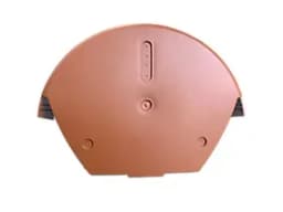 Terracotta Dry Verge Tile Round Ridge / Universal